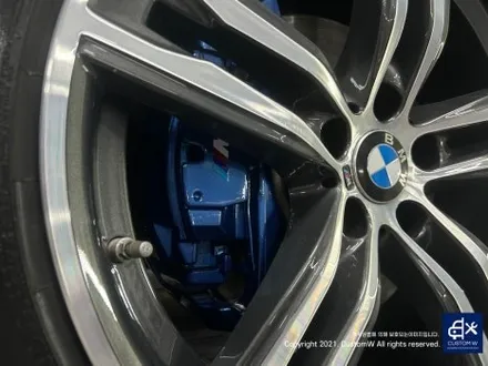 BMW 640D 703M 20인치 휠 상처 수리 후, 다이아몬드 컷팅 휠 복원 그리고 블루 캘리퍼 도색까지_! / 용인 처인구
