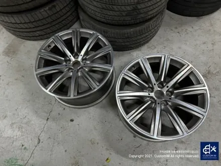 BMW G30 520i 하이그로시 블랙 휠도색 + 블루 캘리퍼 도색 / 용인 처인구