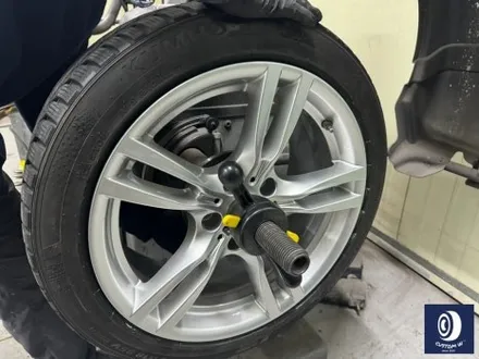 BMW 320D 400M 윈터용 휠 약품 박리 및 부식 제거 후, 실버 복원 도색_ / 용인 처인구