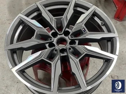 BMW M850i 895M 휠 다이아몬드 커팅 가공을 이용한 그레이 메탈릭(그라파이트 실버)  폴리시 투톤 휠도색 작업 / 용인 처인구