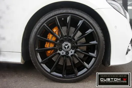 벤츠 C43AMG & E400쿠페 블랙유광 휠도색,캘리퍼도색.! / 용인 처인구