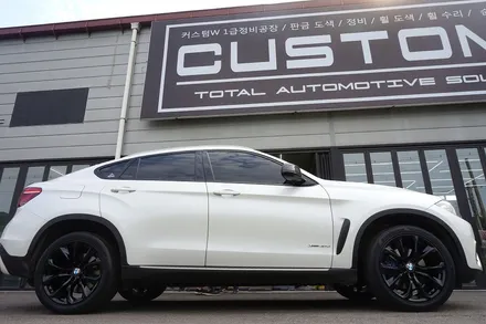 BMW X6 휠 상처 수리 후, 블랙 유광 휠도색, 부식 녹 제거 후, 캘리퍼 도색. / 용인 처인구
