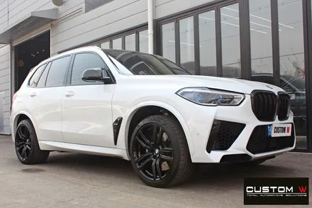 BMW F95 신형 X5M 21인치 블랙유광 휠도색 / 용인 처인구