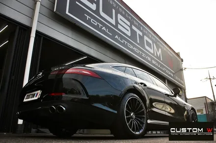 벤츠 GT43 AMG 기존 잘못된 수리 도색 이력 약품 박리 후 블랙 실버 투톤 무광 휠도색 + 카본 세라믹 골드 캘리퍼 도색 / 용인 처인구