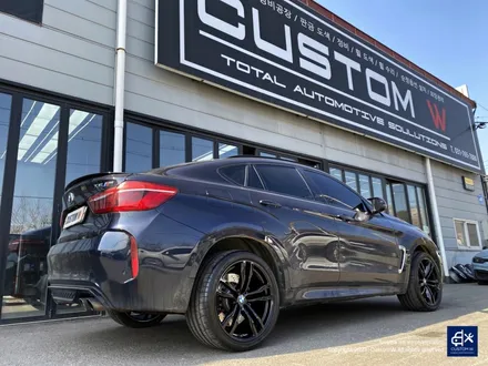 BMW X6M 휠수리 박리 후 블랙유광 휠도색 / 용인 처인구