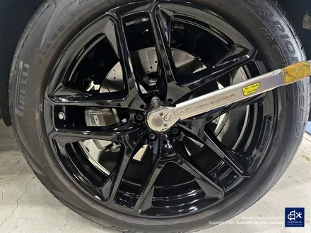 Mercedes-AMG GLE53 휠수리 후 블랙유광 휠도색 / 용인 처인구