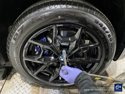 신차 BMW X4 20i 블랙유광 휠도색 / 용인 처인구