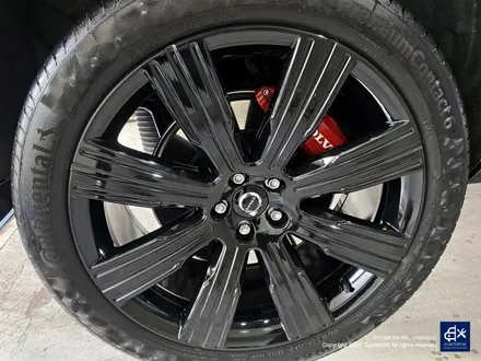 볼보 XC90 휠수리 후 블랙유광 휠도색 / 용인 처인구