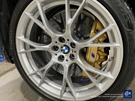 BMW F90 M5 컴페티션 789M 휠수리 후 하이퍼 실버 휠도색 / 용인 처인구