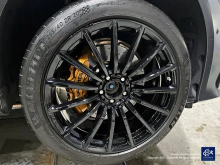 벤츠 GT43 AMG 휠수리 후 블랙유광 휠도색 / 용인 처인구