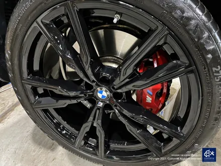 BMW X6 M50i 747M 블랙유광 휠도색 / 용인 처인구