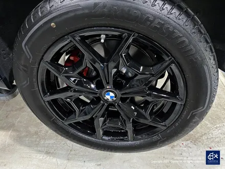 BMW X4 887M 휠수리 후 블랙유광 휠도색 / 용인 처인구