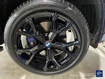 BMW G06 X6 21인치 741M 휠수리 후 블랙유광 휠도색 / 용인 처인구