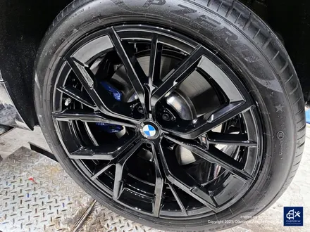 BMW 530i 845M 휠수리 후 블랙유광 휠도색 / 용인 처인구
