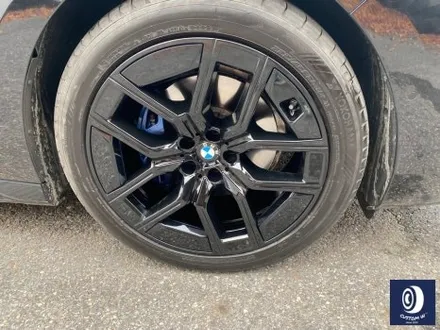 BMW G70 740D 기존 고객 재방문_! / 휠 상처 수리 후, 블랙 유광 휠 복원 도색 / 용인 처인구