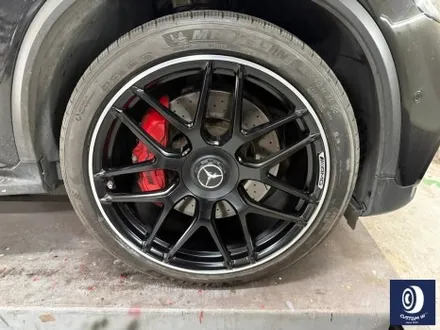 벤츠 GLC63 S AMG 에디션 휠 상처 수리 후, 다이아몬드 커팅 휠 복원 (보험 긴급 출동 견인 서비스를 이용한 캐리어 카 입출고) / 용인 처인구