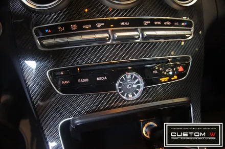 메르세데스 벤츠 C63 AMG 더욱 강렬하게 블랙유광 휠도색, 레드 캘리퍼도색. / 용인 처인구