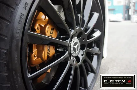 벤츠 C43AMG & E400쿠페 블랙유광 휠도색,캘리퍼도색.! / 용인 처인구