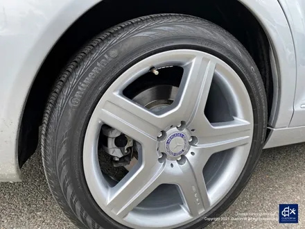벤츠 W221 S500 휠수리 후 하이퍼 실버 휠도색 / 용인 처인구