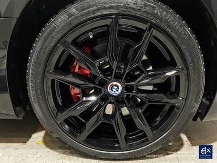 BMW i4 M50 휠수리 후 블랙유광 휠도색 / 용인 처인구