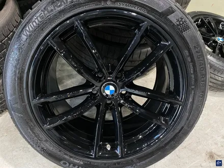 BMW G30 520d 662M 휠수리 후 블랙유광 휠도색 / 용인 처인구