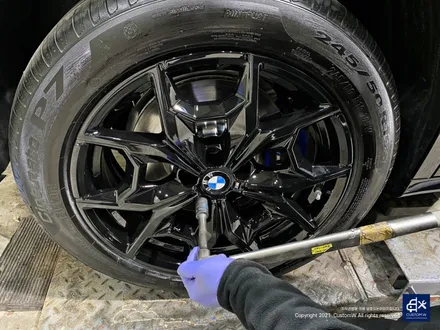 신차 BMW X4 20i 블랙유광 휠도색 / 용인 처인구