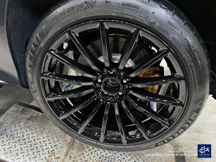 벤츠 GT43 AMG 휠수리 후 블랙유광 휠도색 / 용인 처인구