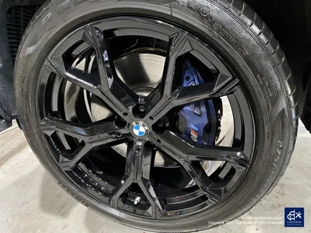 BMW G05 X5 40i 21인치 741M 휠수리 후 블랙유광 휠도색 / 용인 처인구