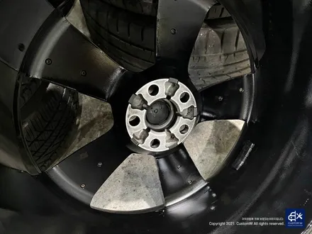 재규어 F타입(F-type) 휠수리 후 블랙유광 휠도색 / 용인 처인구
