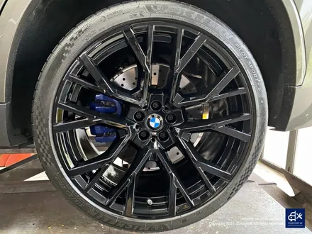 BMW X5M 809M 휠수리 후 블랙유광 휠도색 / 용인 처인구