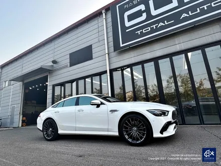 벤츠 GT43 AMG 잘못된 휠수리 약품 박리 제거 후 건메탈 무광 휠도색 / 용인 처인구