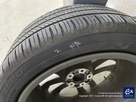 아우디 A7 50TDI 20인치 휠 상처 수리 후, 다이아몬드 커팅 가공을 이용한 블랙 폴리시 휠 커스텀 도색 작업 그리고 레드 캘리퍼 도색 작업까지_! / 용인 처인구