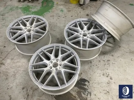 벤츠 S63 AMG 잘못된 휠 수리 도색 이력이 있는 에디션 휠 약품 박리 (페인트 제거) 후, 투톤 휠도색 재작업 + 캘리퍼 도색까지_! / 용인 처인구