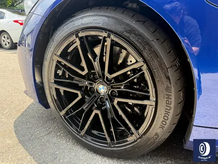 유니크한 차량_!! / BMW G99 M5 투어링 제트 블랙 / 하이그로시 블랙 (검정 유광) 휠 도색 / 용인 처인구