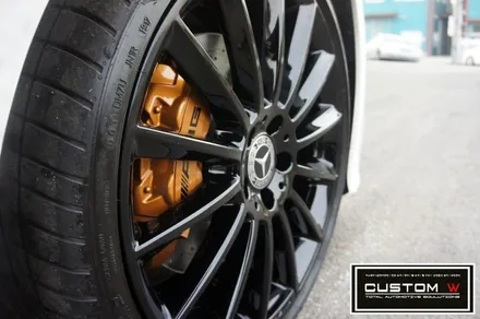 벤츠 C43AMG & E400쿠페 블랙유광 휠도색,캘리퍼도색.! / 용인 처인구