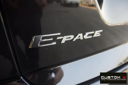 재규어 E PACE  E 페이스 검정유광 / 하이그로시 블랙 휠도색 , 캘리퍼도색. / 용인 처인구