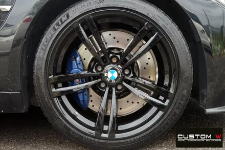 BMW M3,M4 437M 휠 상처 수리 후, 블랙 유광 휠도색. / 용인 처인구