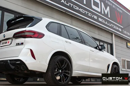 BMW F95 신형 X5M 21인치 블랙유광 휠도색 / 용인 처인구