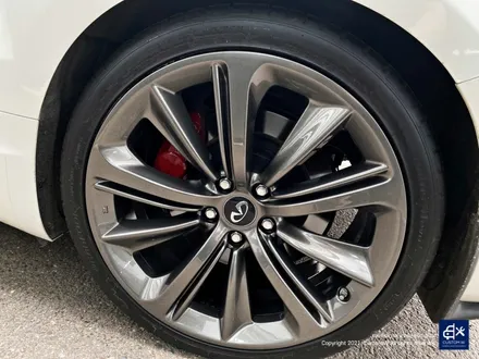 인피니티 Q60s 휠수리 후 건메탈 휠도색 / 용인 처인구