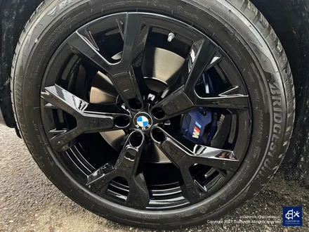 BMW X7 휠수리 후 블랙유광 휠도색 / 용인 처인구