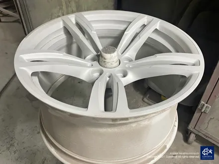 어디서부터 잘못된건지...BMW M3 437M 박리 후 블랙유광 휠도색 / 용인 처인구