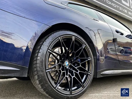 BMW M4 컴페티션 826M 휠수리 후 블랙유광 휠도색 / 용인 처인구