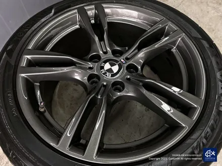 BMW F30 330i 휠수리 후 건메탈 유광 휠도색 / 용인 처인구