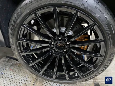 벤츠 GT43 AMG 휠수리 후 블랙유광 휠도색 / 용인 처인구