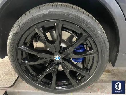 BMW X7 M50i 755M 22인치 휠 상처 수리 후, 제트 블랙(하이그로시 블랙) 휠도색 / 용인 처인구