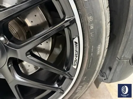 벤츠 GLC63 S AMG 에디션 휠 상처 수리 후, 다이아몬드 커팅 휠 복원 (보험 긴급 출동 견인 서비스를 이용한 캐리어 카 입출고) / 용인 처인구