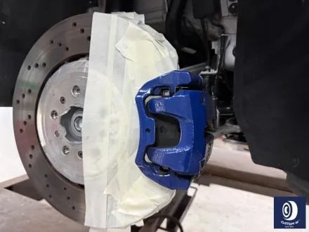 자주 입고 되는 BMW G87 M2 블랙 유광 휠도색 + 레드 캘리퍼 도색 / 용인 처인구