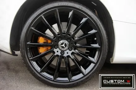 벤츠 C43AMG & E400쿠페 블랙유광 휠도색,캘리퍼도색.! / 용인 처인구