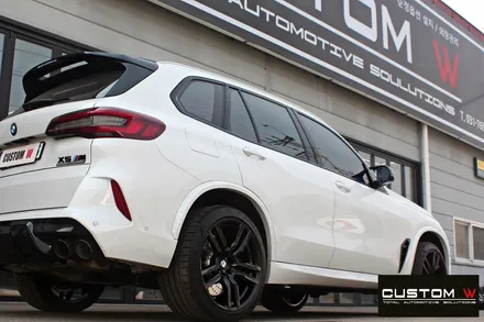 BMW F95 신형 X5M 21인치 블랙유광 휠도색 / 용인 처인구