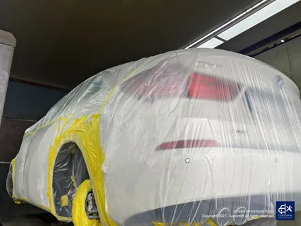 BMW 5GT 휠 수리 후 건메탈 휠도색 + 블루 캘리퍼 도색 / 용인 처인구